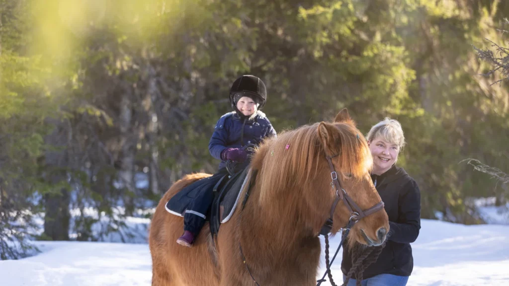 Talutusratsastus rovaniemi